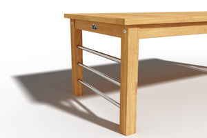 Leon Rectangular Teak Outdoor Coffee Table Outdoor Table