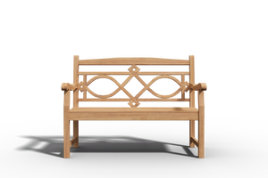 Liane 2-Person Teak Outdoor Bench Outdoor Chair