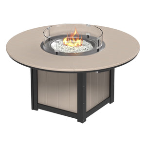 Lumin Fire Table 60" Round by LuxCraft Outdoor Table