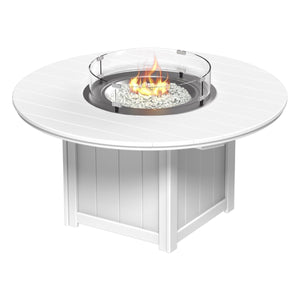 Lumin Fire Table 60" Round by LuxCraft Outdoor Table