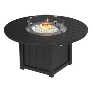 Lumin Fire Table 60" Round by LuxCraft Outdoor Table