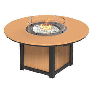 Lumin Fire Table 60" Round by LuxCraft Outdoor Table