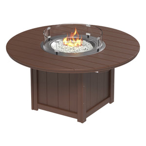 Lumin Fire Table 60" Round by LuxCraft Outdoor Table