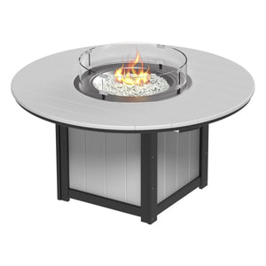 Lumin Fire Table 60" Round by LuxCraft Outdoor Table