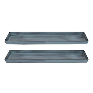 Medium Flower Box Tray, Pack of 2 by Achla Designs Flower Box Brackets