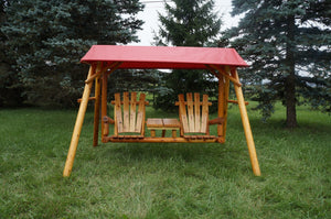Canopy Fabric, Kit, and Cover for Tete-a-Tete Swing - The Charming Bench Company
