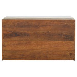 Mud Linen Shoe Bench Bench