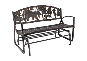 Outdoor Bear Glider Bench outdoor furniture