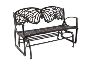Outdoor Butterfly Glider Bench outdoor furniture