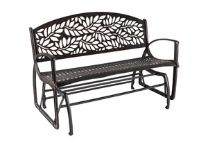 Outdoor Flora Glider Bench outdoor furniture