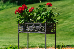 Outdoor Horse Flower Box Stand outdoor furniture