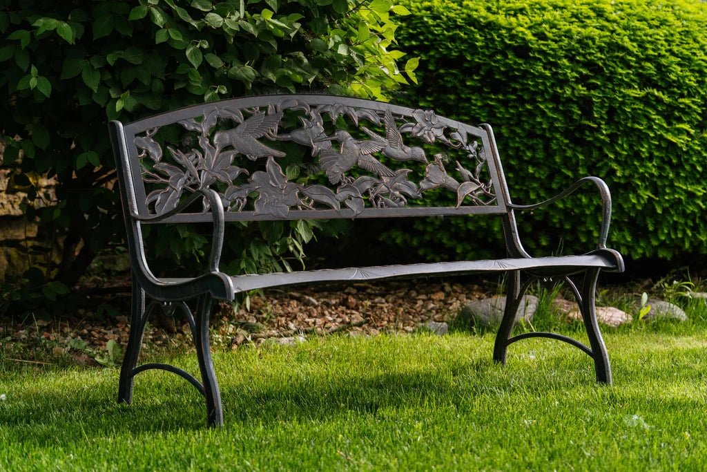 Outdoor Hummingbird Bench outdoor furniture