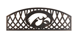 Outdoor Iowa Hawkeye Bench (Cast Iron) outdoor furniture
