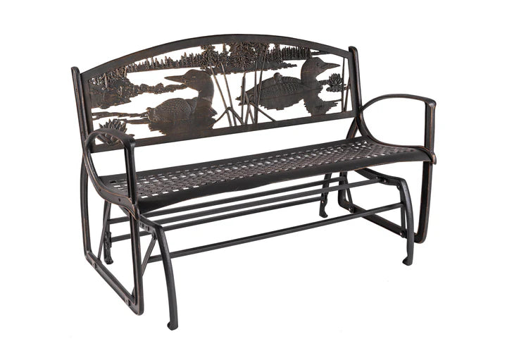 Outdoor Loon Glider Bench outdoor furniture