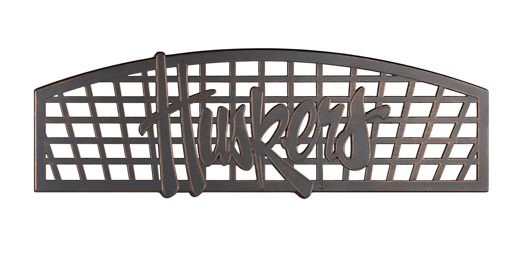 Outdoor NEBRASKA Huskers Bench (Iron) outdoor furniture
