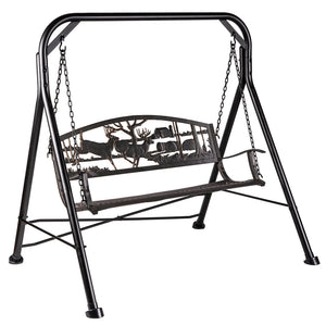 Outdoor Running Whitetails Swing outdoor furniture