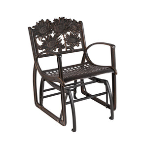 Outdoor Sunflower Glider Chair outdoor furniture