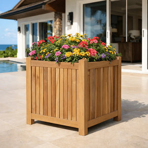 Teak Planter Box