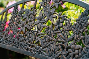 Outdoor Wildflower Glider Bench outdoor furniture
