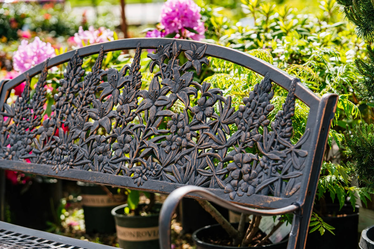 Outdoor Wildflower Glider Bench outdoor furniture