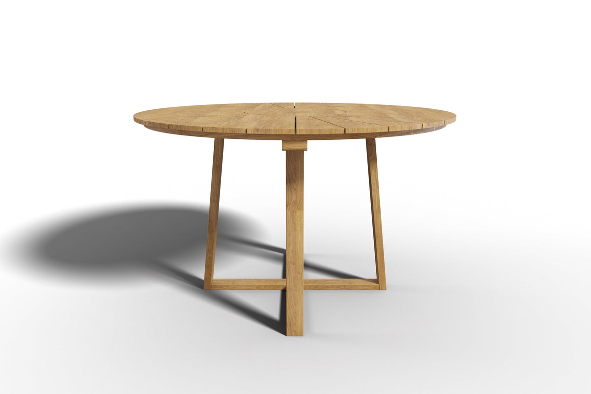 Plaisance Round Teak Outdoor Dining Table Outdoor Table