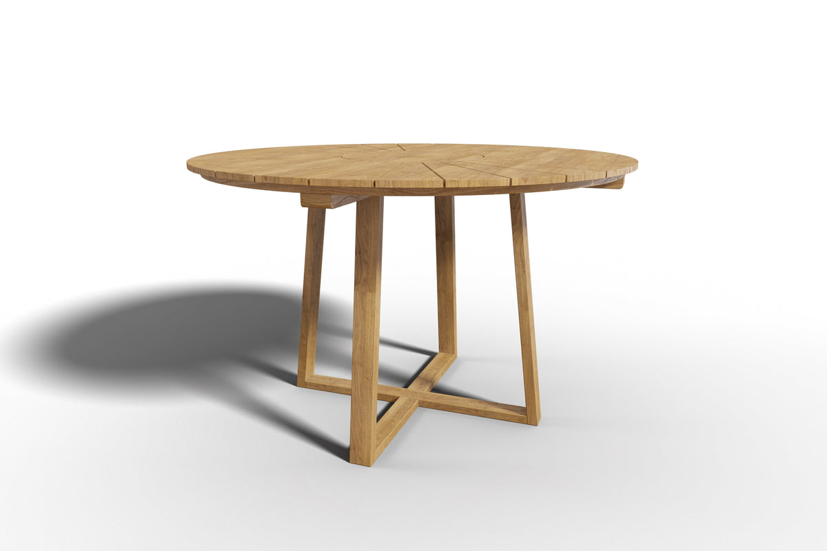 Plaisance Round Teak Outdoor Dining Table Outdoor Table