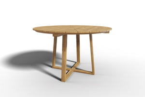 Plaisance Round Teak Outdoor Dining Table Outdoor Table