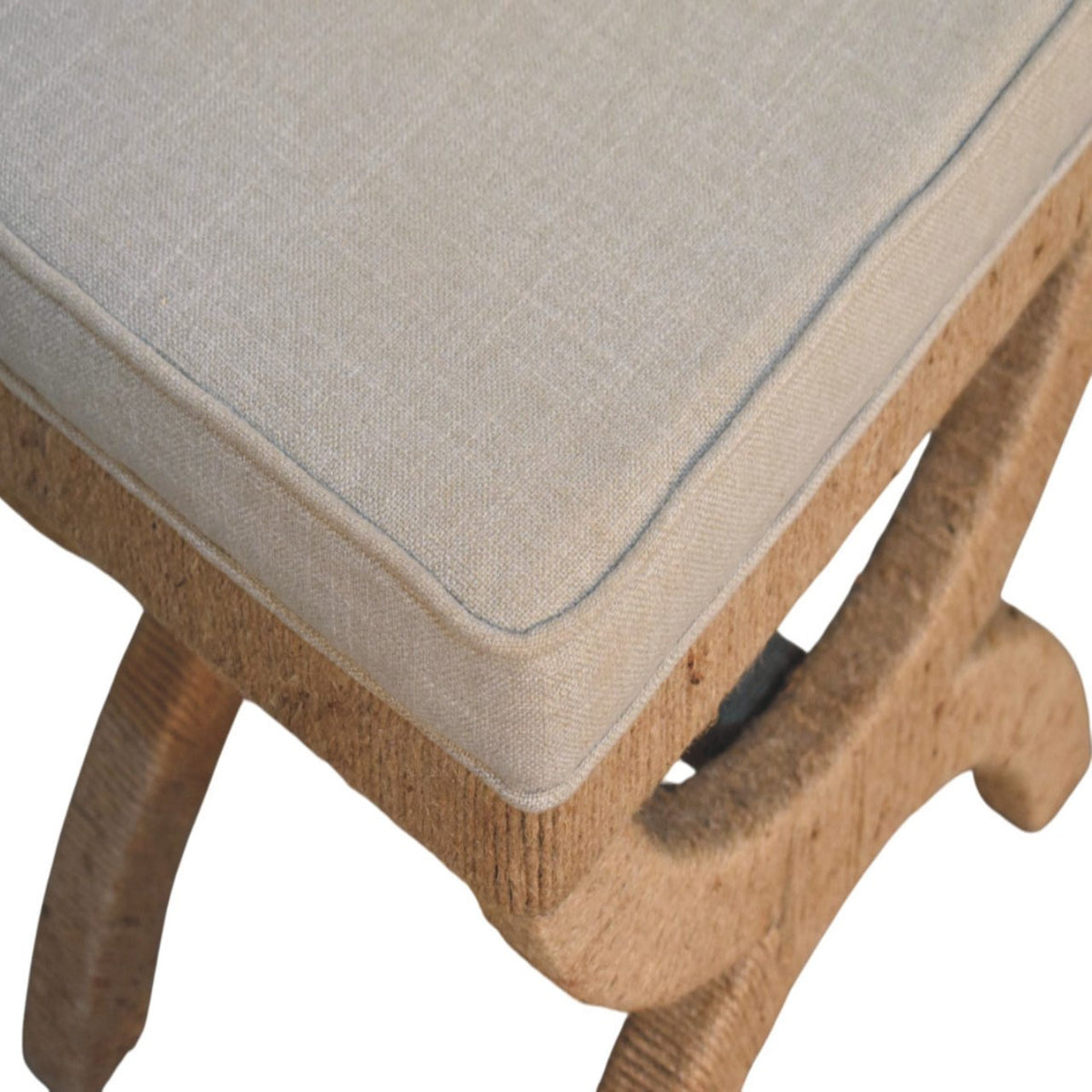 Rattan Arch Bench Bench