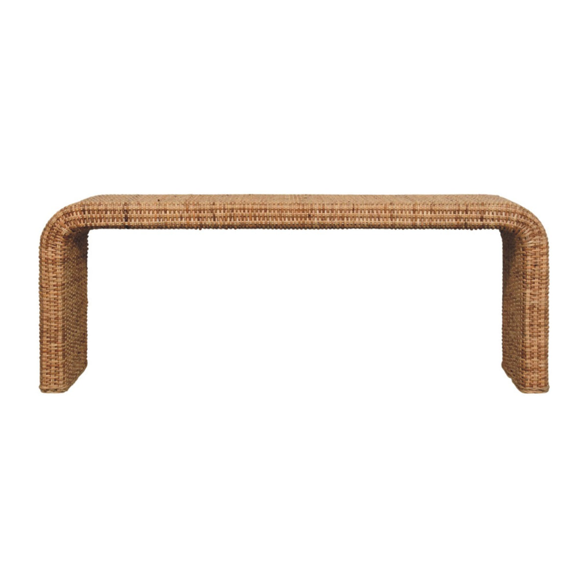 Rattan Weave Bench Bench