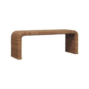 Rattan Weave Bench Bench