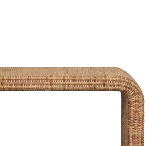 Rattan Weave Bench Bench