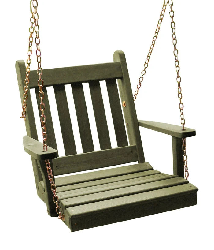 Regallion 2’Traditional Chair Swing Garden Bench