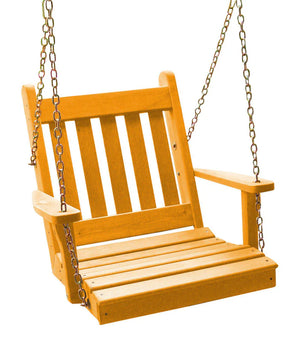 Regallion 2’Traditional Chair Swing Garden Bench