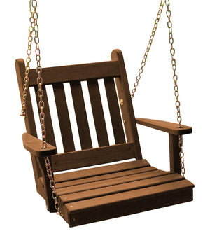 Regallion 2’Traditional Chair Swing Garden Bench