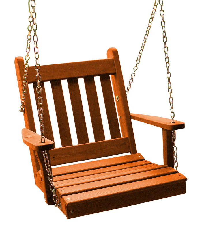 Regallion 2’Traditional Chair Swing Garden Bench