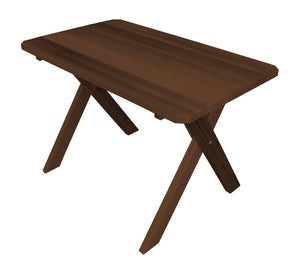 Regallion Crossleg Outdoor Cedar Tables Garden Bench