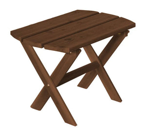 Regallion Folding End Table and Folding Coffee Table Garden Bench