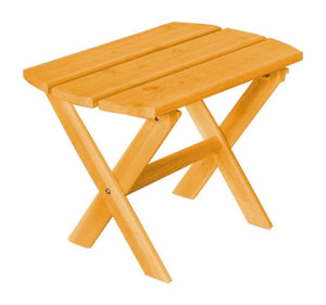 Regallion Folding End Table and Folding Coffee Table Garden Bench