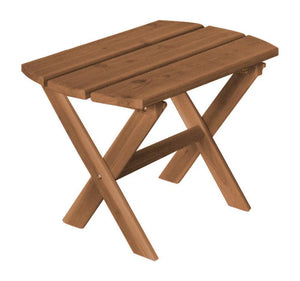 Regallion Folding End Table and Folding Coffee Table Garden Bench