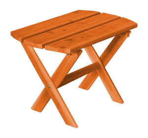 Regallion Folding End Table and Folding Coffee Table Garden Bench