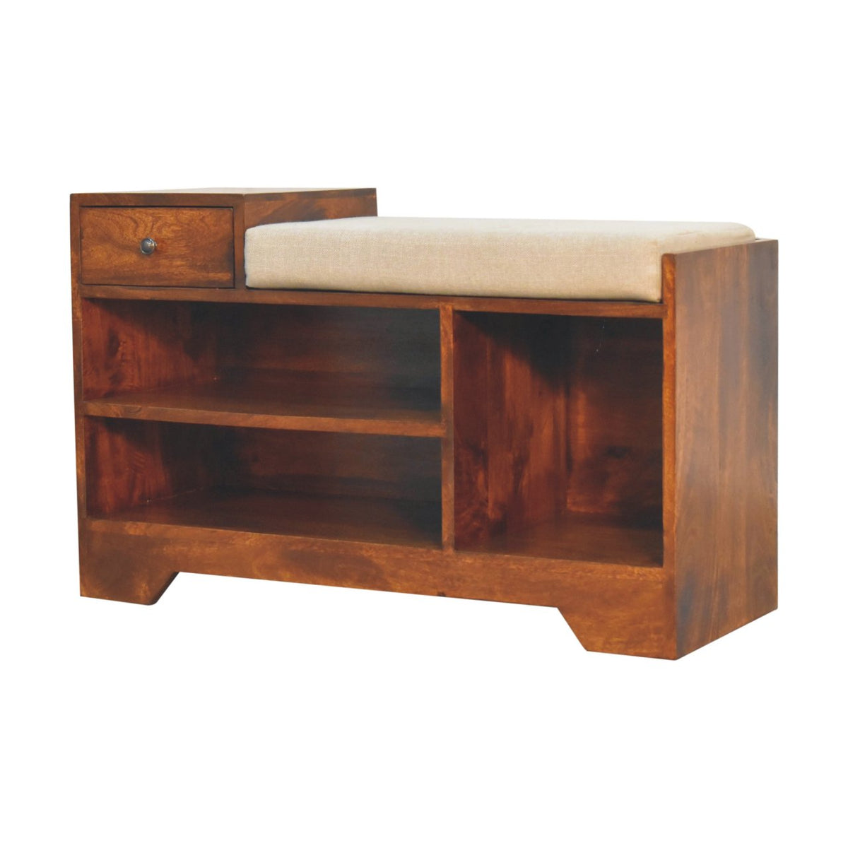 Retreat Chestnut Shoe Bench Bench