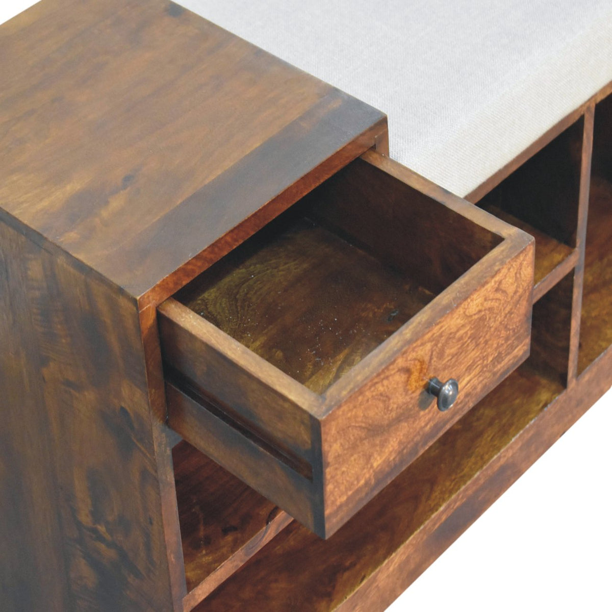 Retreat Chestnut Shoe Bench Bench
