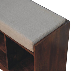 Retreat Chestnut Shoe Bench Bench