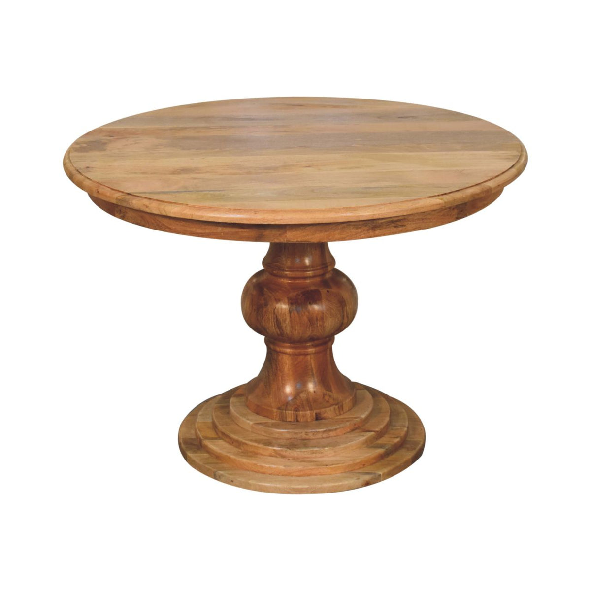 Round Turned Dining Table Bench