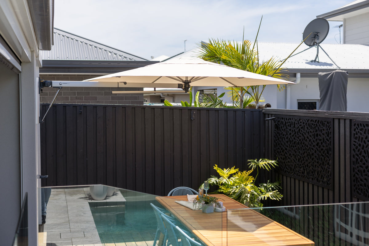 Shadowspec Retreat™ Wall Mounted Umbrella Umbrella &amp; Canopy
