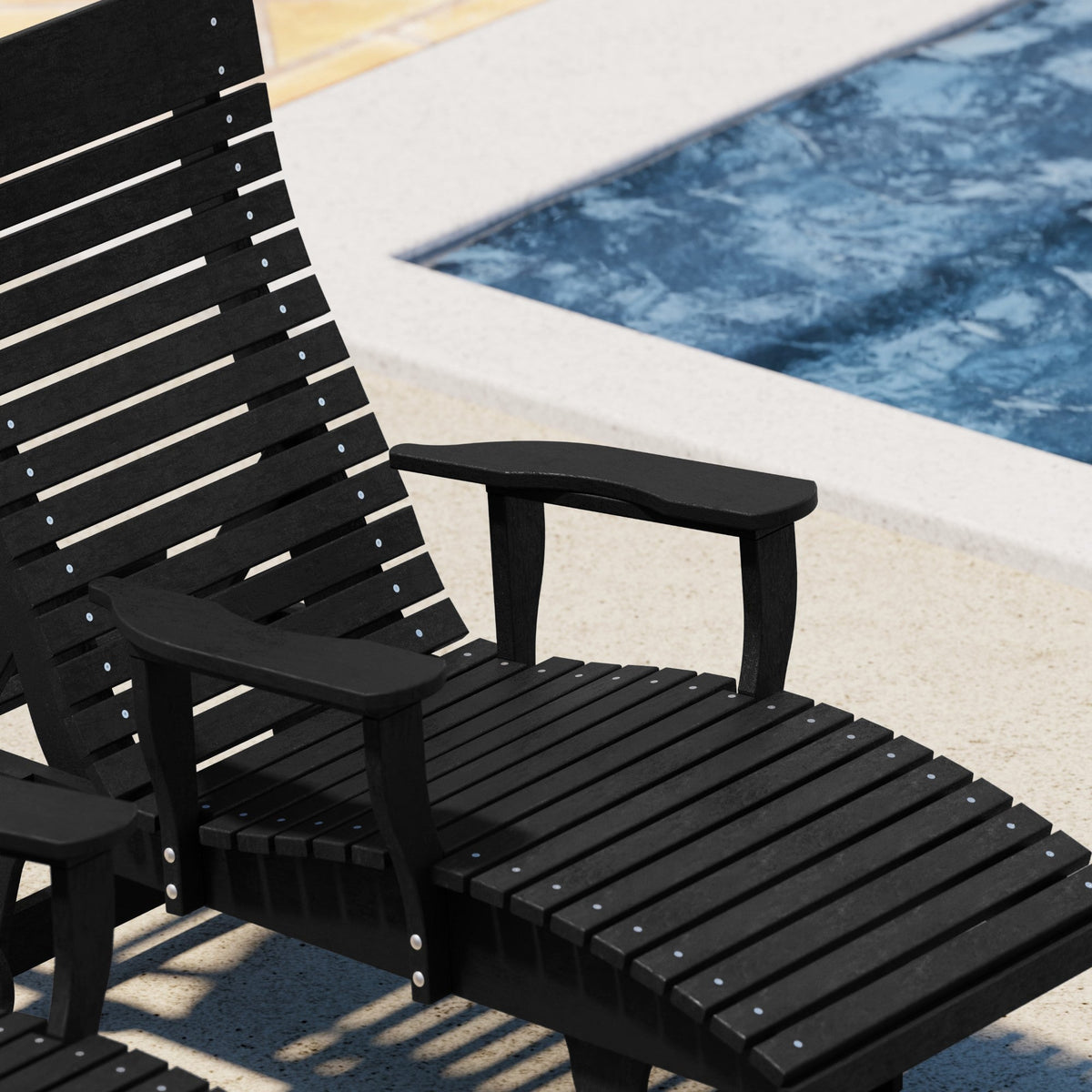 Signature Chaise Lounge Garden Bench