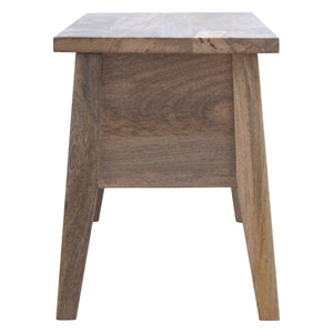Solid Wood Lid Up Storage Bench Bench