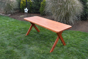 Spruce Furniture Cross Leg Table Only — 4ft, 5ft, 6ft and 8ft Bench