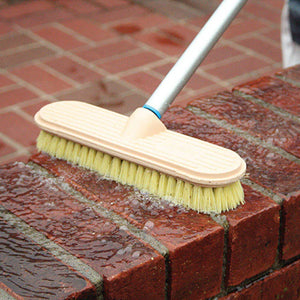 Stiff Bristle Wood Cleaning Brush