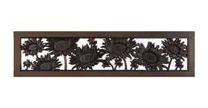 Two-Tone Tube Steel Sunflower Bench - The Charming Bench Company